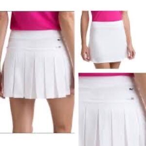 NWT Vineyard Vines White 15” Sport Flounce Golf Tennis Skort Sz XL